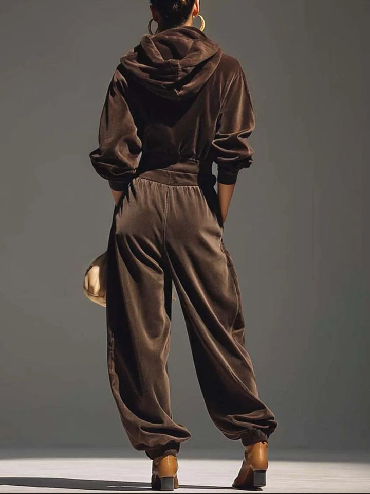 Scarlett | Volný Velour Set