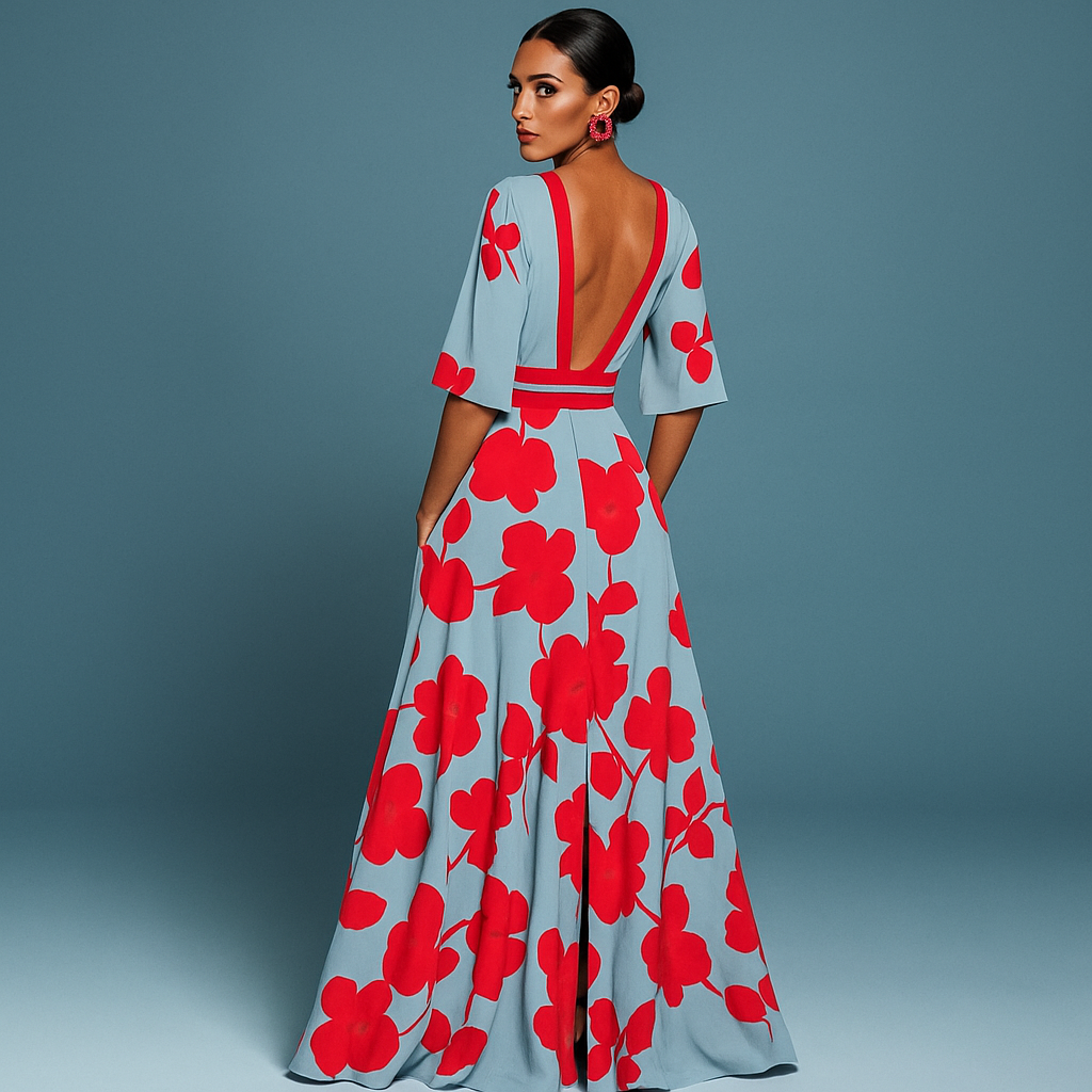 Layla™ | Elegantní viskózové šaty