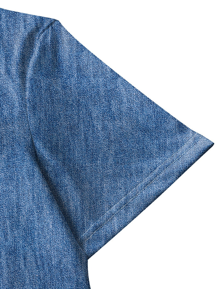 Helen | Stylové retro šaty z denimu