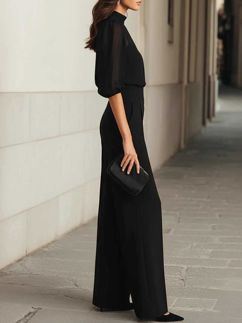 Adéla™ | Třídílný elegantní set s kardiganem, topem a kalhotami