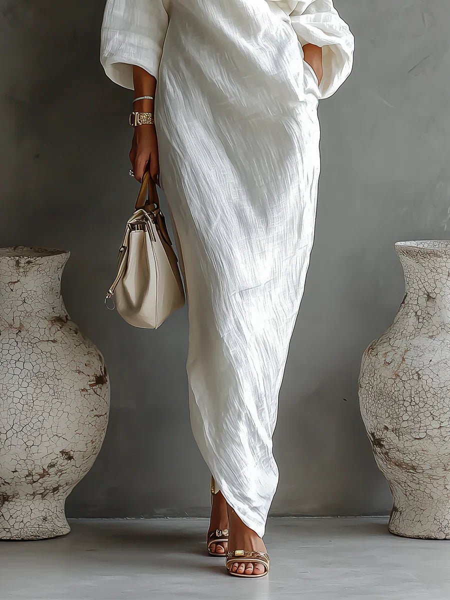 Melisa | Asymetrické maxi šaty, elegantní a lehké